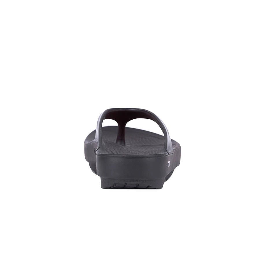 OOFOS OOlala Sandals for Women Black Back