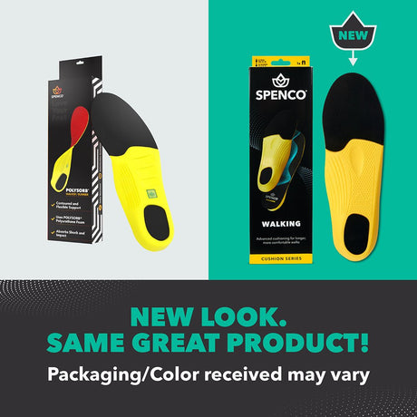 Spenco Polysorb Walker Runner Insoles — New Look, Same Product