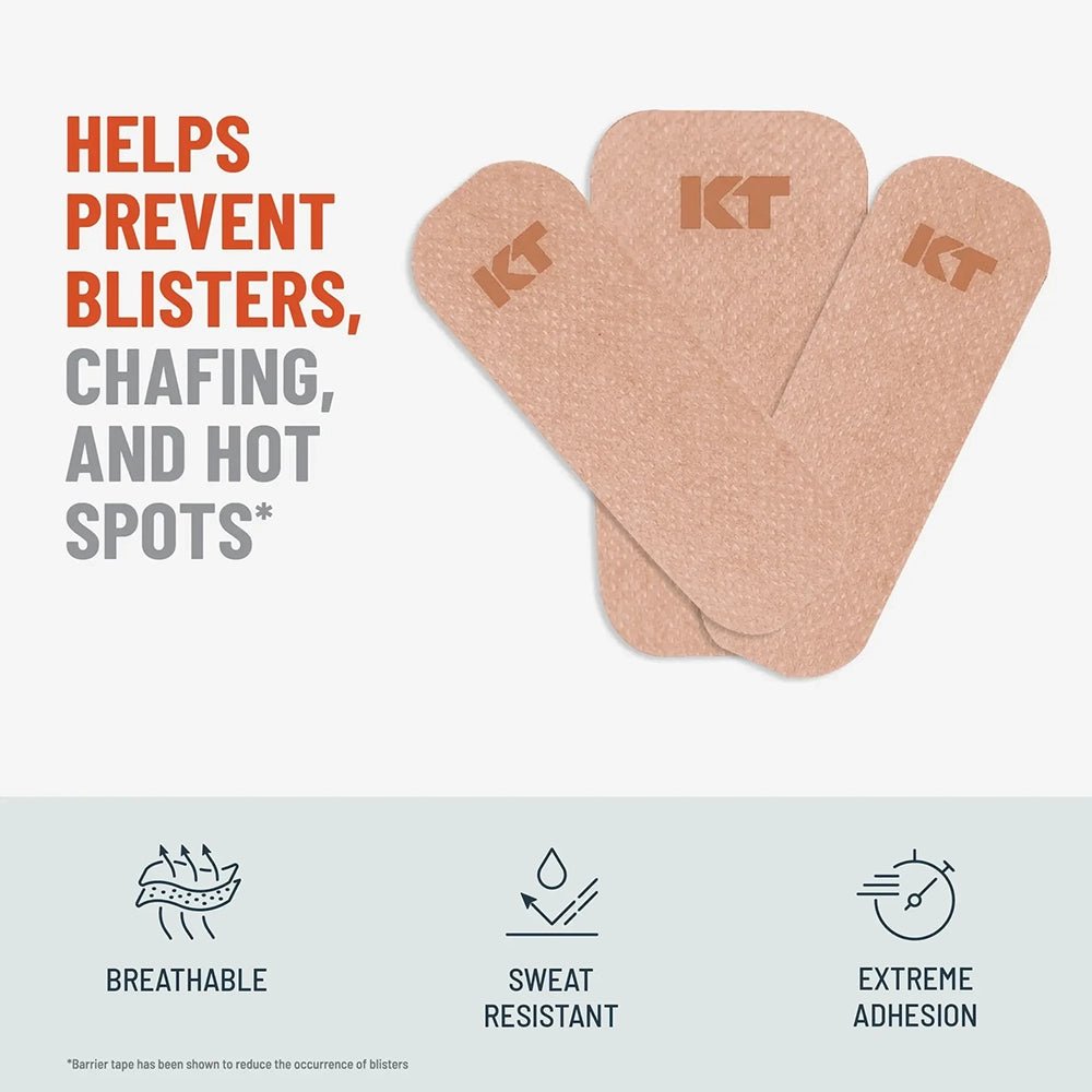 KT Performance+ Blister Prevention Tape - 30 Count prevention