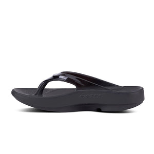 OOFOS OOlala Sandals for Women Black Inside
