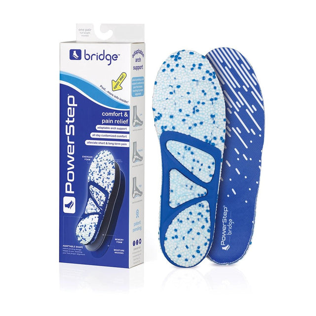 PowerStep Bridge Insoles with Packaging